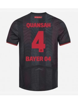 Bayer Leverkusen Jarell Quansah #4 Replika Hemmakläder 2025-26 Kortärmad
